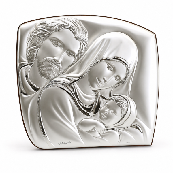 Srebrna slika Gospe s Djetetom Made in Italy